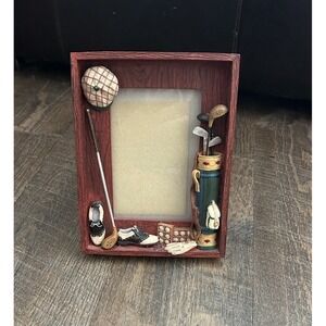 Highland Ridge RUSS 3-D Golf  4 x 6 Photo Picture Shadowbox‎ Frame